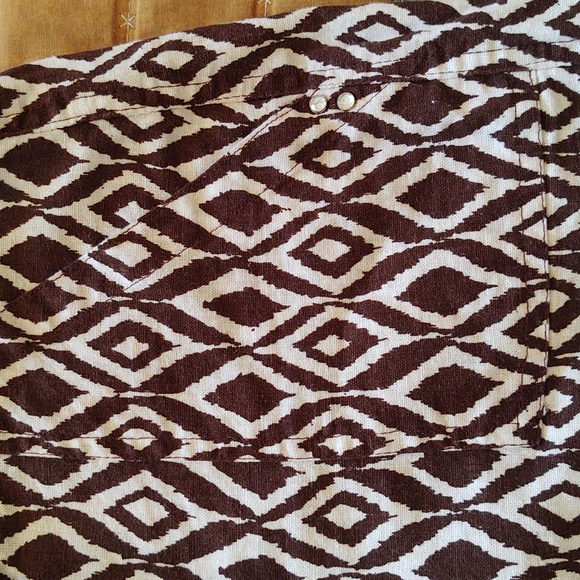 Women's capris, Kate Parks, size 10, brown/beige - Picture 4 of 9